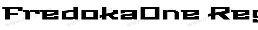FredokaOne Regular字体转换